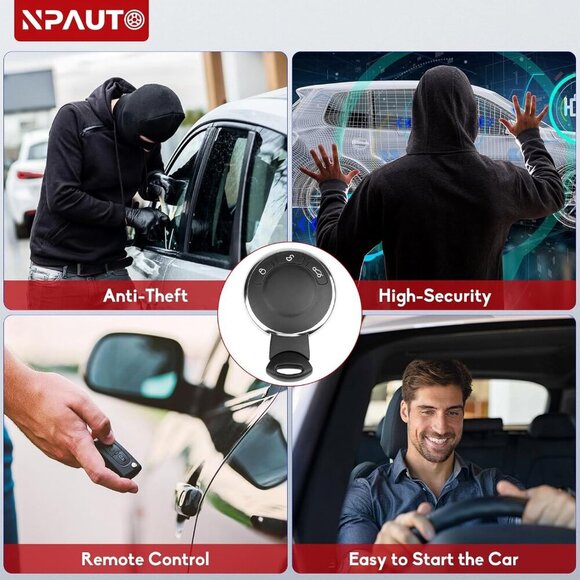 Key Fob Replacement Fits for Mini Cooper 2007 2008 2009 2010 2011 2012 2013 2014 - Picture 6 of 9